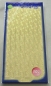 Preview: Le Suh Stickerbogen 10 x 23 cm Rahmen Blumen gold