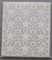 Preview: Stickerbogen Sterne Jumbo-Grösse silber