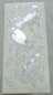 Preview: MD Sticker transparent silber Rotkehlchen