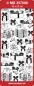 Preview: MD Sticker transparent gold Christmas presents