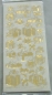 Preview: MD Sticker transparent gold Christmas presents
