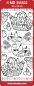 Preview: MD Sticker transparent Obst silber