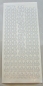Preview: MD Sticker transparent Border Corner Christmas Baubles silber