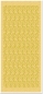 Preview: Stickerbogen 10 x 23 cm Blätterranken gold-perlmutt-gold