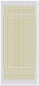 Preview: Stickerbogen 10 x 23 cm Perlmuttblätter gold-perlmutt-gold