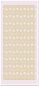 Preview: Stickerbogen 10 x 23 cm Glittersticker Ränder gold-glitter-weiss