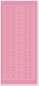 Preview: Stickerbogen 10 x 23 cm Perlmuttränder mit Spitzenmuster 1 gold-perlmutt-rosa