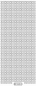 Preview: Stickerbogen 10 x 23 cm transparent Kreise Glitter / purple cyclam silber