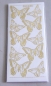 Preview: MD Sticker transparent gold Butterfly small big