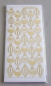Preview: MD Sticker transparent gold Xmas Baubles small star-designs