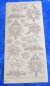Preview: MD Sticker transparent silber Ecken Laterne