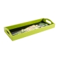 Preview: Caspari Bar Tablett Lack Rechteckig Foxglove Bar Tray in Yellow and Black