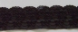 Preview: Elastische Raschelspitze 80 mm je Meter schwarz
