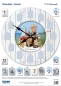 Preview: Reddy Cards Wanduhr M.I. Hummel Ferien am Strand