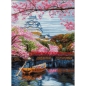 Preview: Artibalta AZ-1835  Diamond Painting Kit Kirschblüten