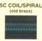 Preview: ZlideOn Ersatzschieber für Reißverschlüsse 5C COIL/Spiral old brass