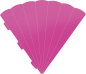 Preview: Schultüten Zuschnitt 69 cm pink