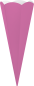 Preview: Schultüten Zuschnitt 69 cm pink