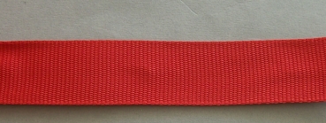 GolfBand Gurtband, Taschentragegurt rot 40 mmn pro Meter