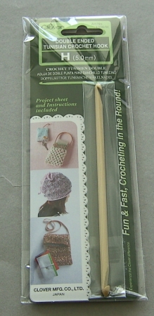 Clover Doppelseitige tunesische Häkelnadel Stärke 5,0 mm