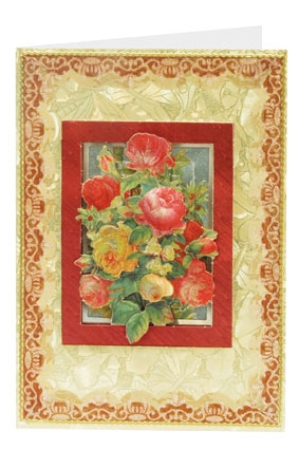 Preview: Dufex Stanzbogen Gallery, Rosen und Blumen