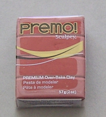 Modelliermasse PREMO Sculpey 57 Gramm kupfer