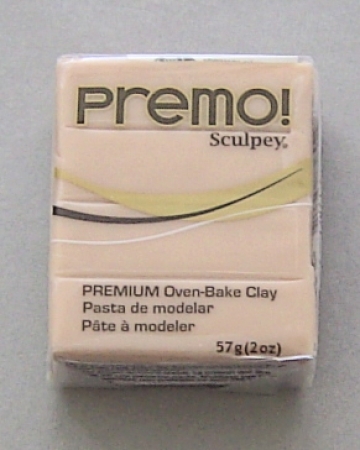 Modelliermasse PREMO Sculpey 57 Gramm beige