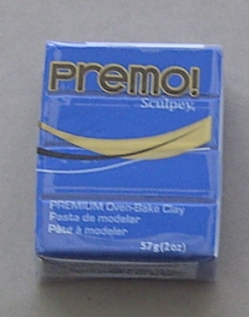 Modelliermasse PREMO Sculpey 57 Gramm cobaltblau