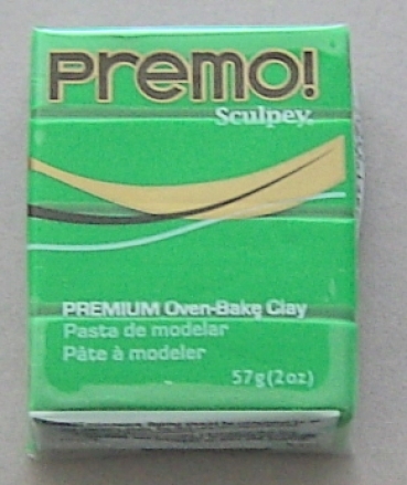 Modelliermasse PREMO Sculpey 57 Gramm grün