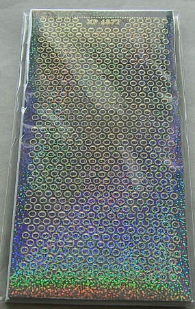 Stickerbogen Polka Dots / Polka Stippen smoke