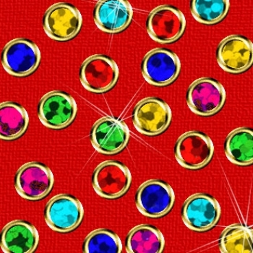 Preview: Stickerbogen Polka Dots / Polka Stippen smoke