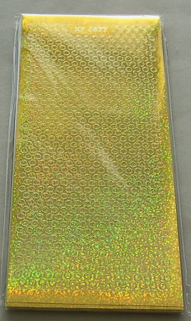 Stickerbogen Polka Dots / Polka Stippen yellow