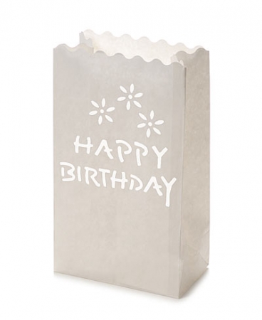 Knorr Prandell Lichttüten 26,5 x 15,5 x 9 cm Happy Birthday