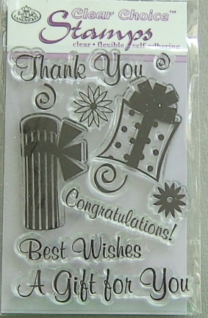 Royal Langnickel Mini-Stempel Acryl "A Gift for You"
