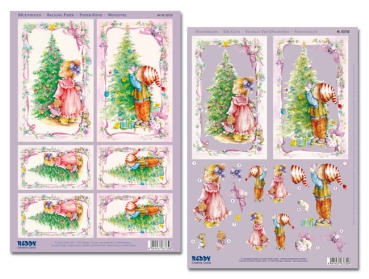 Reddy 3D Stanzbogenset "Weihnachtsbaum"