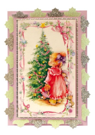 Preview: Reddy 3D Stanzbogenset "Weihnachtsbaum"