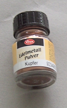 VIVA Decor Edelmetall Pulver 3 Gramm kupfer