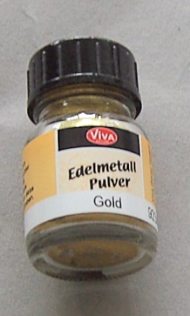 VIVA Decor Edelmetall Pulver 3 Gramm gold