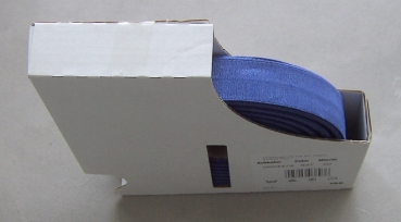 YKK Elastisches Falzband 20 mm pro Meter taubenblau