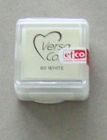 Pigmentstempelkissen weiss 2,5 x 2,5 cm