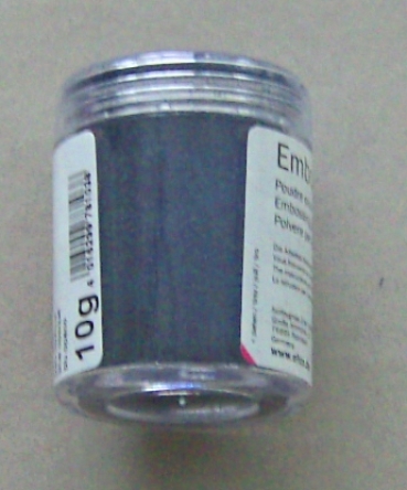 Embossingpuder blau opak 10 Gramm