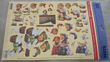Preview: Reddy Cards 3D-Bogen Hummel Stanzbogenset "Entenmütterchen",..
