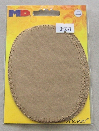 MD 2 Patches / Jeans-Motiv 80 x 105 mm kamel