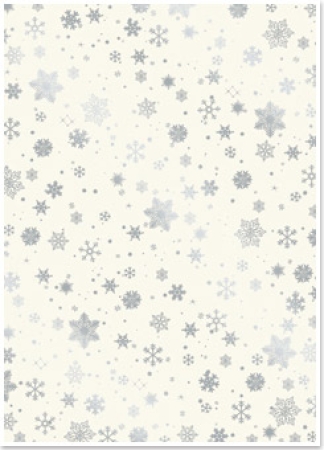 Reddy Cards Deko-Karton Weihnachten beige, silber-laminiert