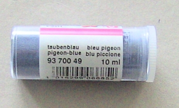 Efcolor Farbschmelzpulver taubenblau 10 ml