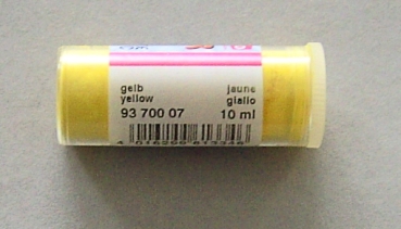 Efcolor Farbschmelzpulver gelb 10 ml