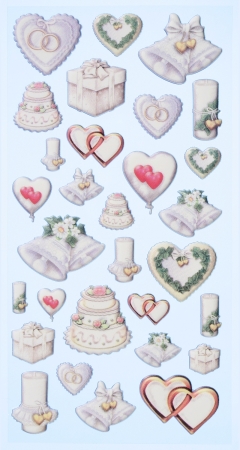 Hobby-Fun Softysticker "Hochzeit II"