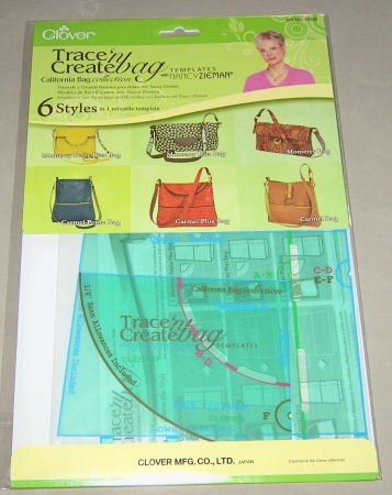 Clover Nancy Zieman Schablonen zum Anzeichnen und Herstellen von Taschen California Taschenkollektion