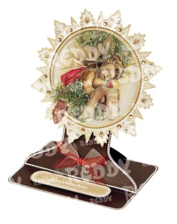 Preview: Reddy 3D Stanzbogen-Set "Engel, Maria und Jesuskind"