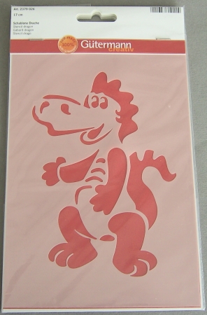 Schablone Drache, DIN A5